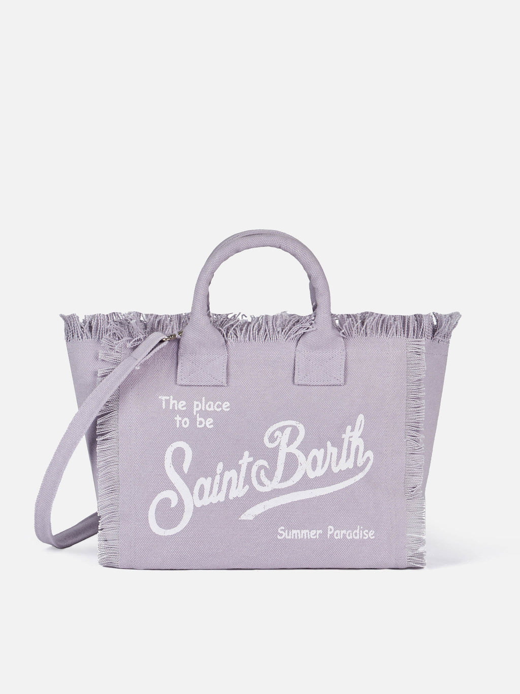 Borsa Colette in canvas di cotone lilla