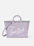 Borsa Colette in canvas di cotone lilla