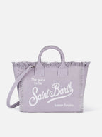 Borsa Colette in canvas di cotone lilla