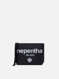 Pochette Aline effetto lana con stampa Nepentha | NEPENTHA SPECIAL EDITION