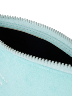 Pochette Aline in spugna verde acqua
