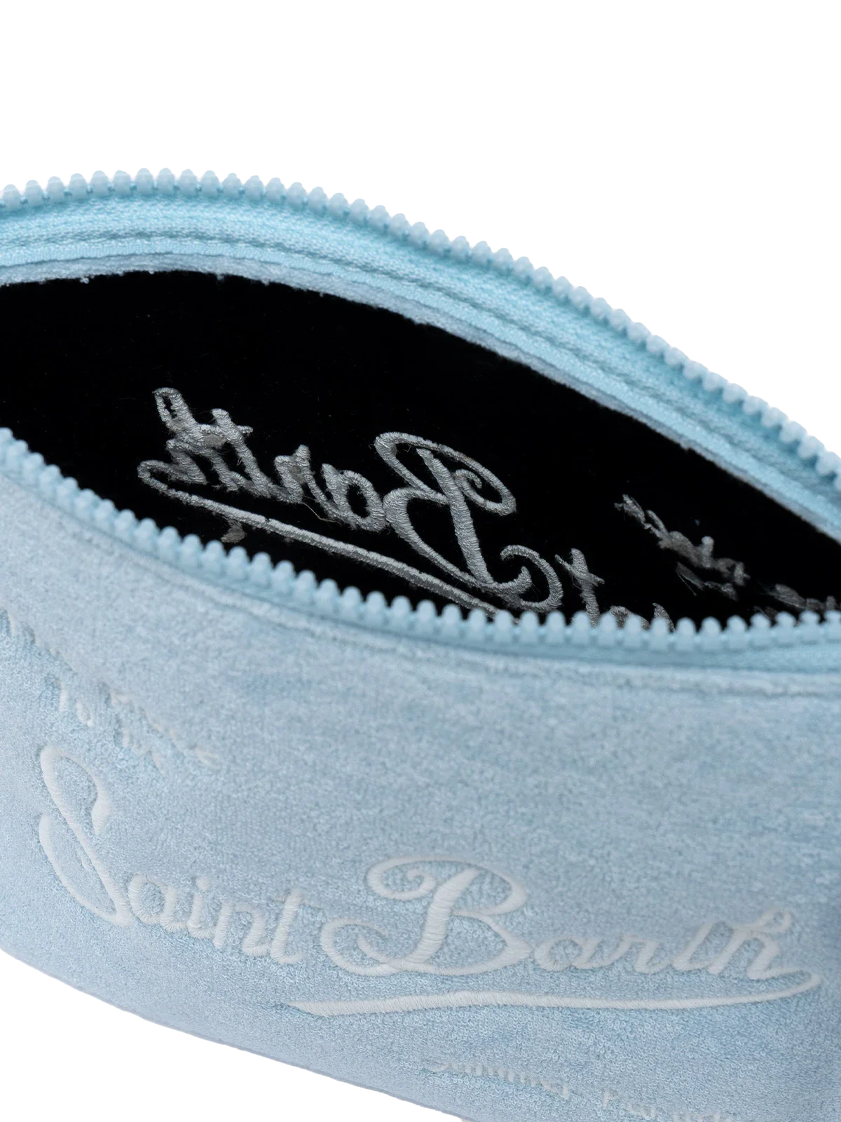 Pochette Aline in spugna azzurro