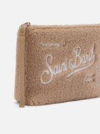 Pochette Aline Teddy in sherpa beige