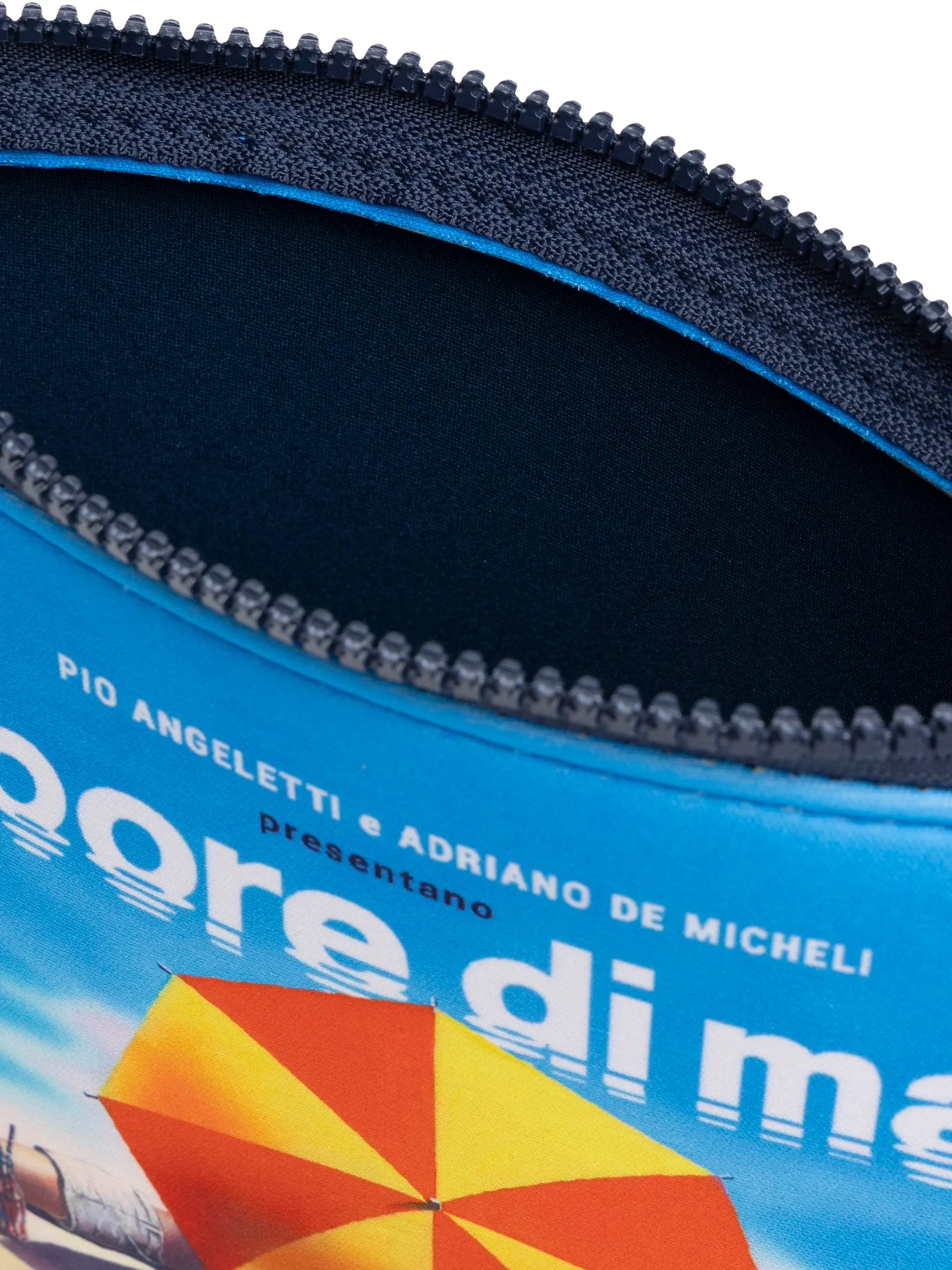 Pochette Aline in scuba con stampa film Sapore di Mare | SAPORE DI MARE SPECIAL EDITION