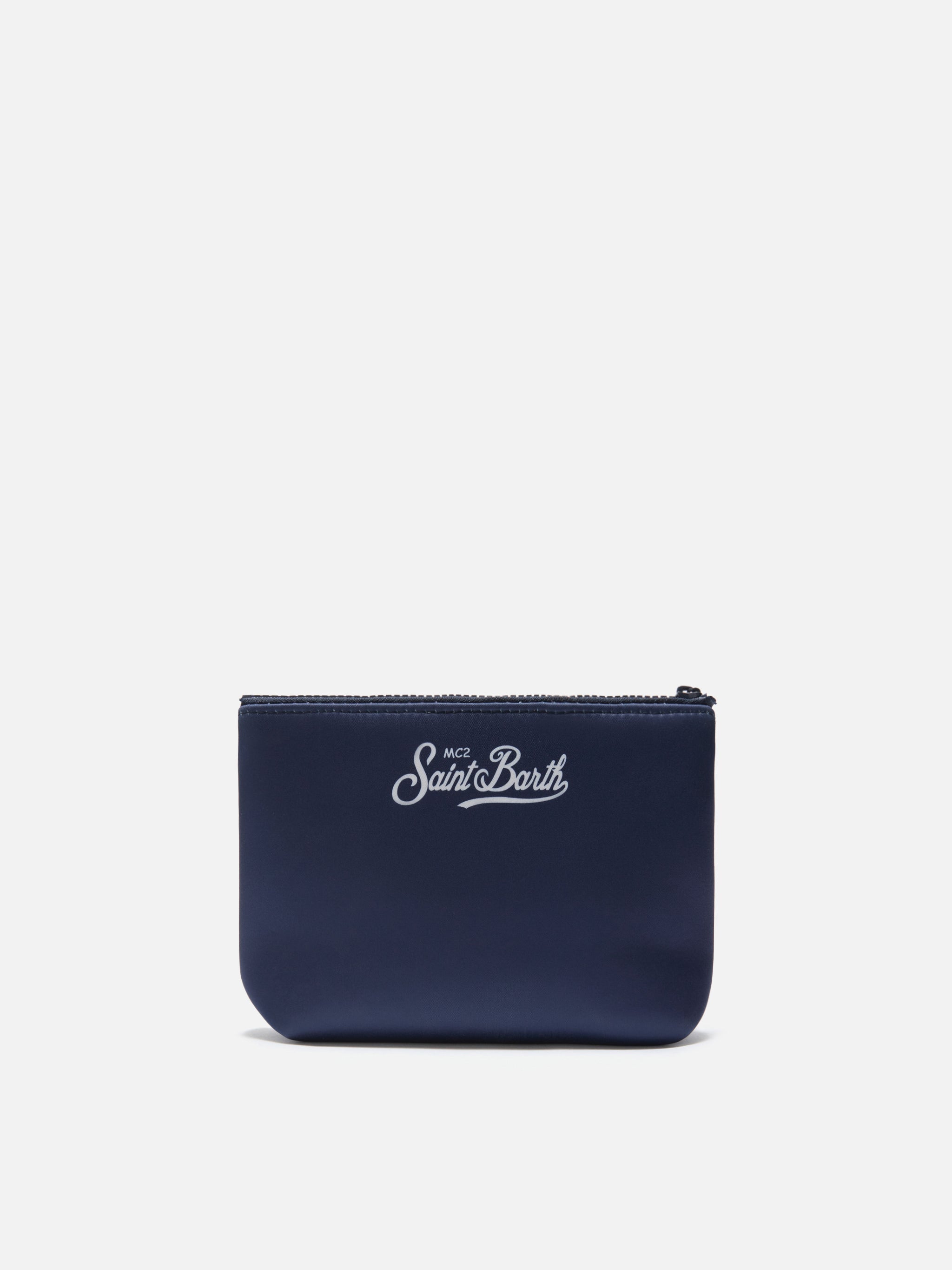 Pochette Aline in scuba blu con ricamo Cigarette Racing Team | Special Edition
