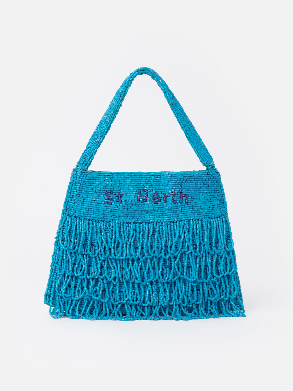 Mini Bag Pearl con perline turchesi