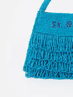 Mini Bag Pearl con perline turchesi