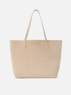 Borsa City regular in camoscio beige