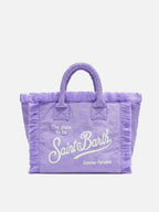 Borsa Colette in spugna lilla con stelle in rilievo