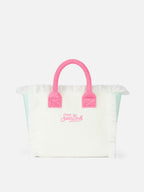 Borsa Colette Sponge patch multicolore in tessuto effetto spugna