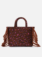 Borsa Colette Blanket stampa animalier verde