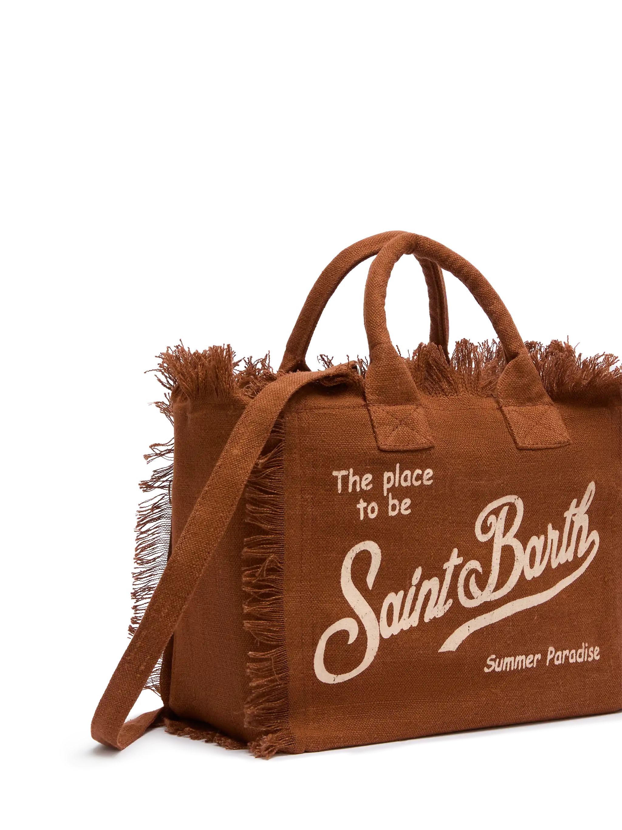 Borsa Colette in 100% LINO marrone