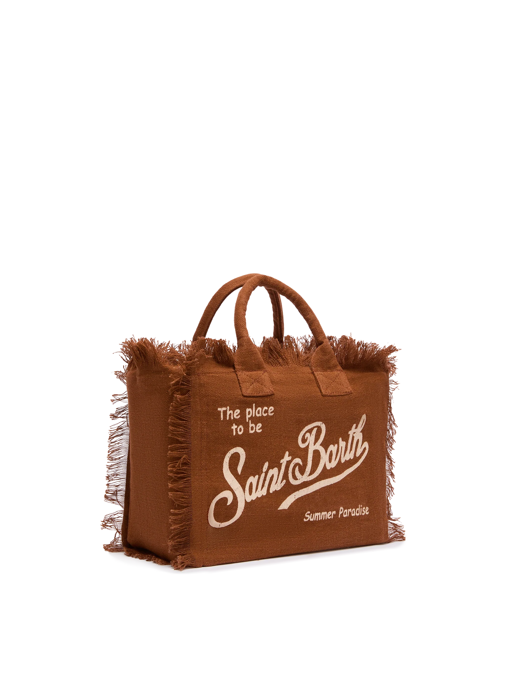 Borsa Colette in 100% LINO marrone