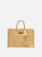 Borsa Colette in raffia con frange laterali