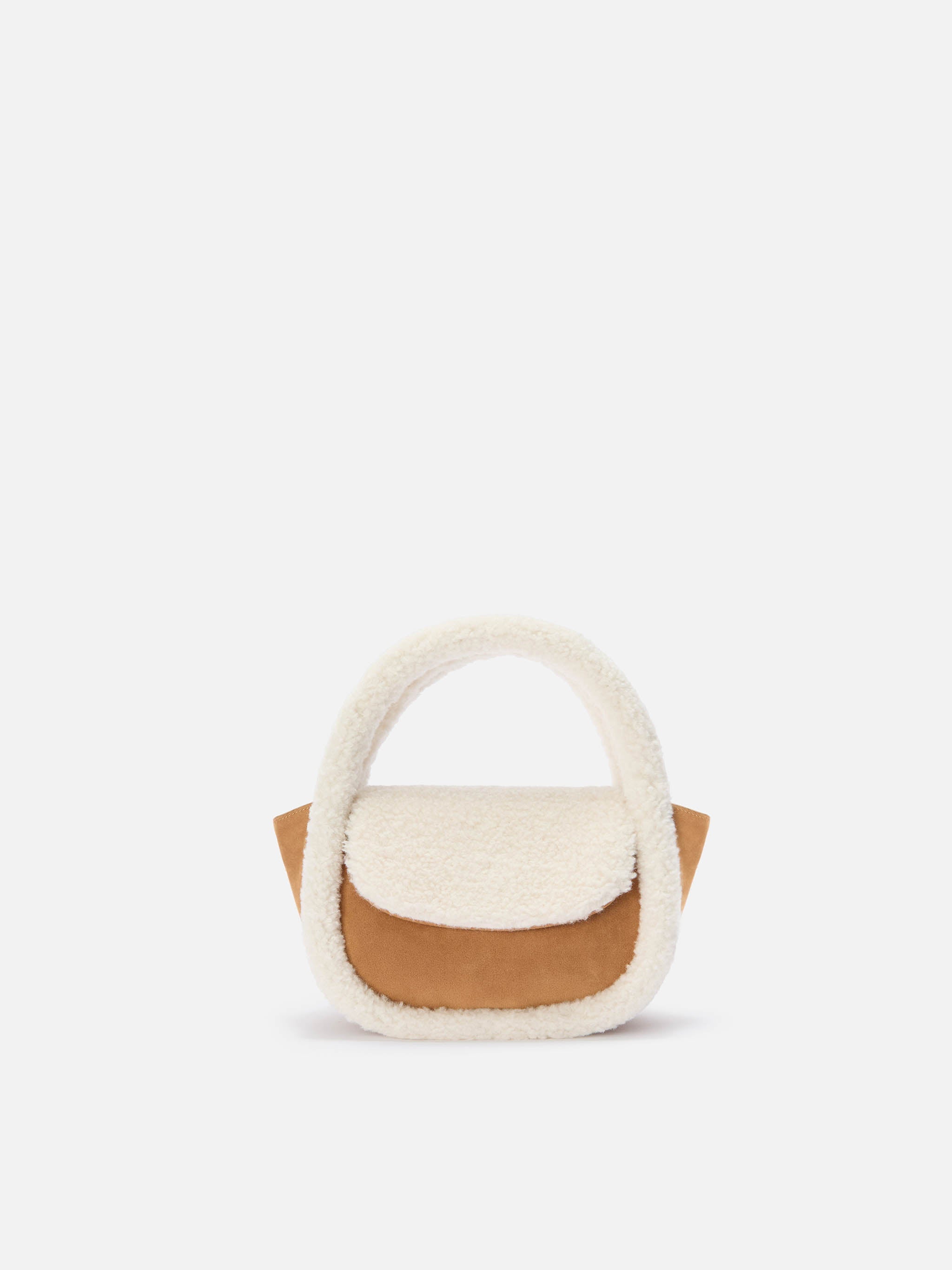 Borsa Gilda Mutton suede beige