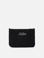 Borsa crossbody Parisienne Tweed nera