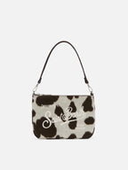 Borsetta a spalla Parisienne Mini Felt in misto lana muccato