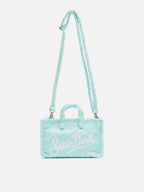 Phone Bag in spugna goffrata zebrata