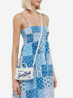 Phone Bag in pizzo Sangallo bianco