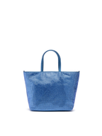 Strass Mini Bag con strass blu avio