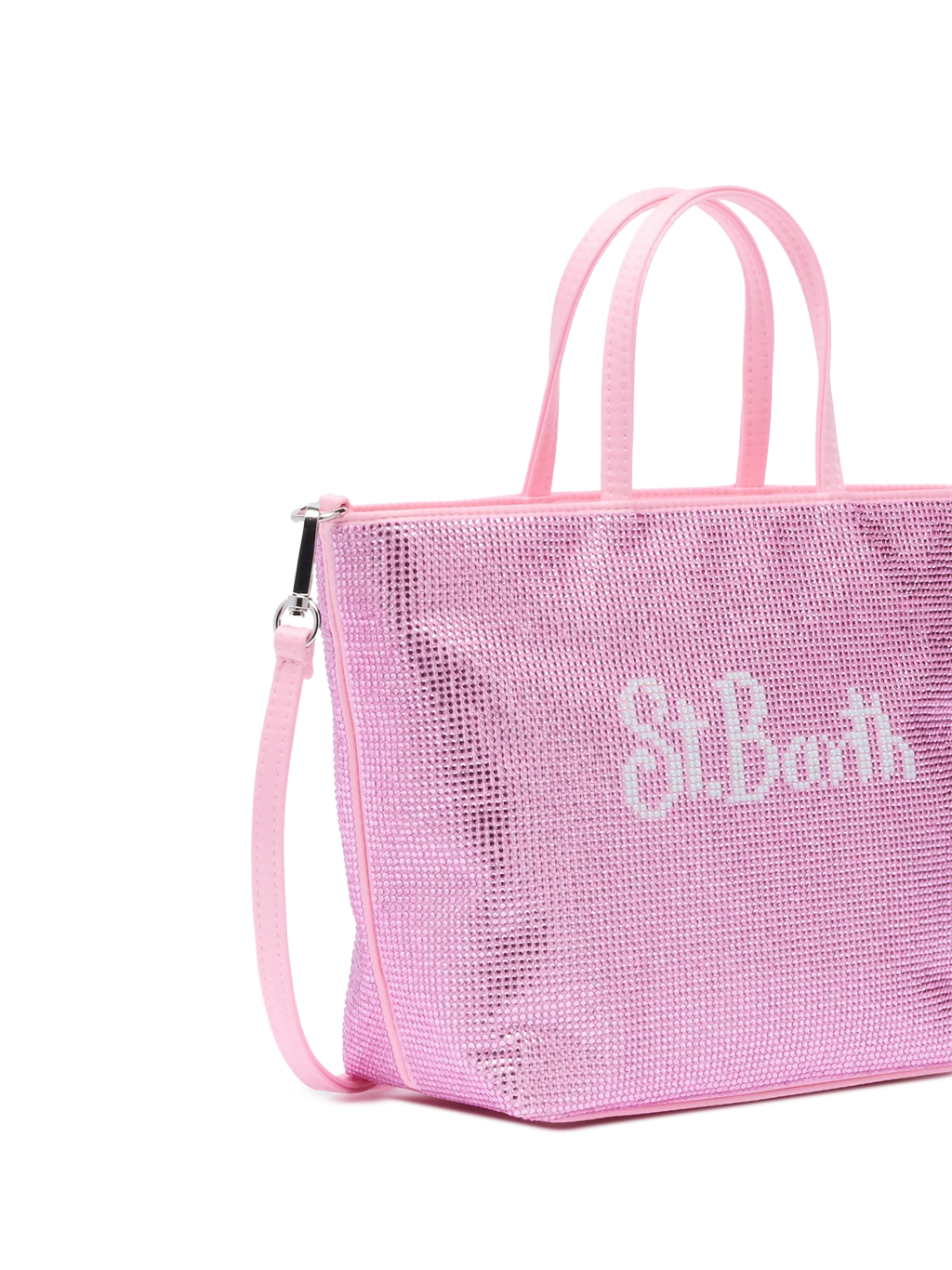 Strass Mini Bag con strass rosa