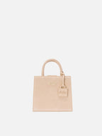 Borsa Shop Bag Mini suede beige