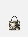 Borsa Shop Bag Mini stampa zebra