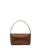 Mini Bag Strassy con strass marroni