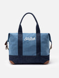 Travel Duffel Bag in denim