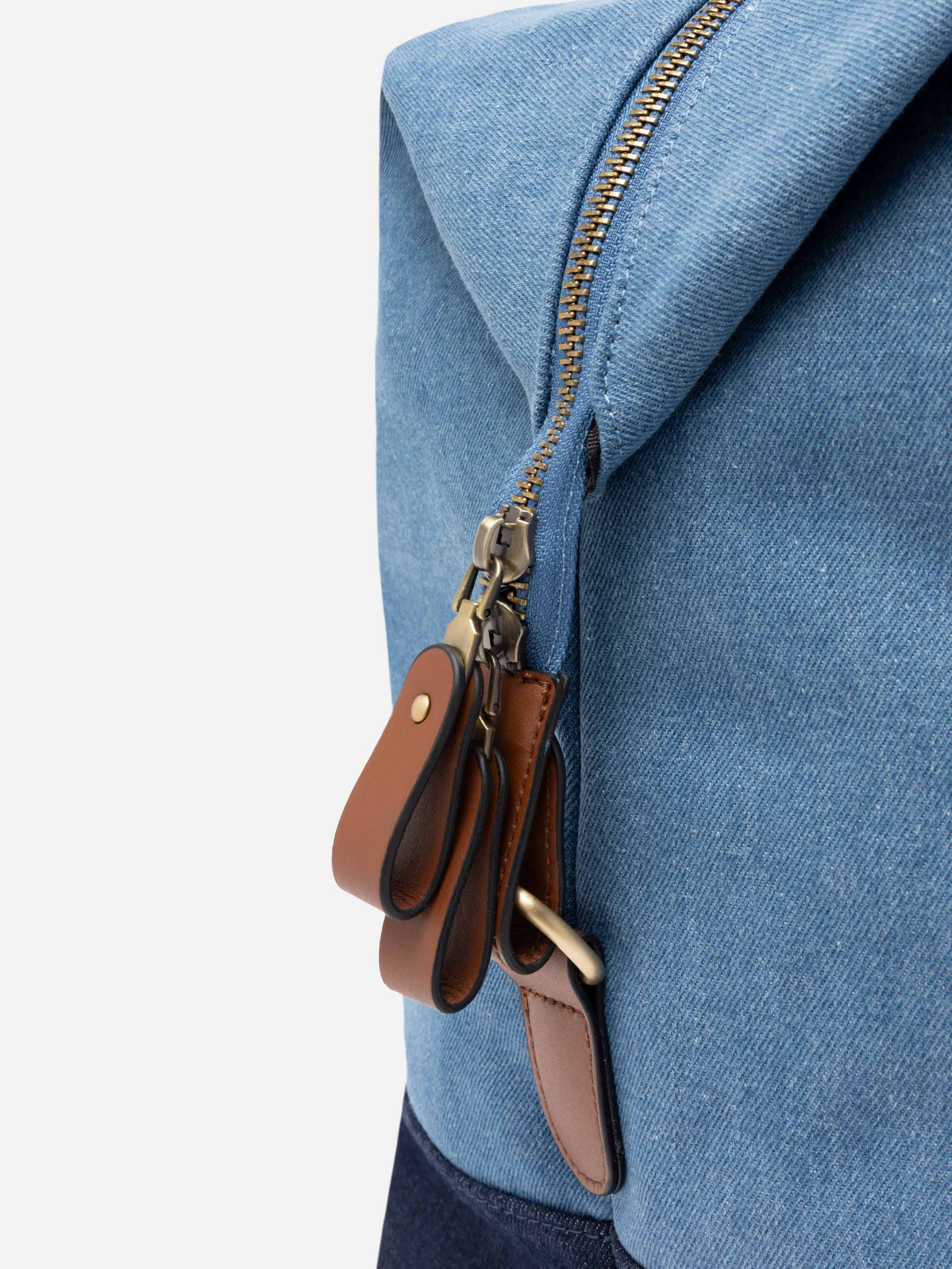 Travel Duffel Bag in denim