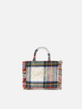 Borsa Vanity Mini Wool tartan