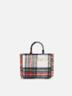 Borsa Vanity Mini Wool tartan