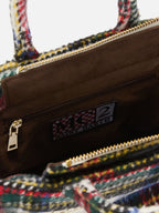 Borsa Vanity Mini Wool tartan