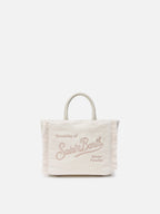 Borsa Vanity Mini Felt bianca