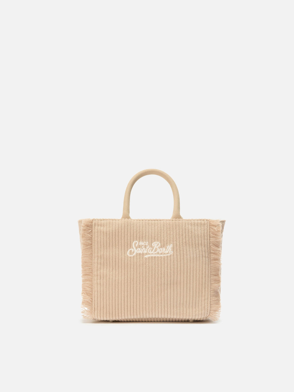Borsa Vanity Mini Corduroy beige