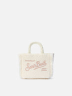 Borsa Vanity Mini Tweed bianca