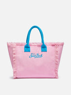 Borsa a spalla Vanity Sponge in spugna rosa
