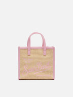 Borsa Vivian Mini Straw beige effetto paglia