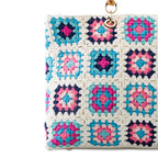 Borsa Victoria Crochet in crochet multicolore
